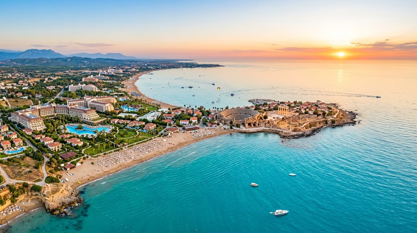 Manavgat havadan profesyonel drone çekimi
